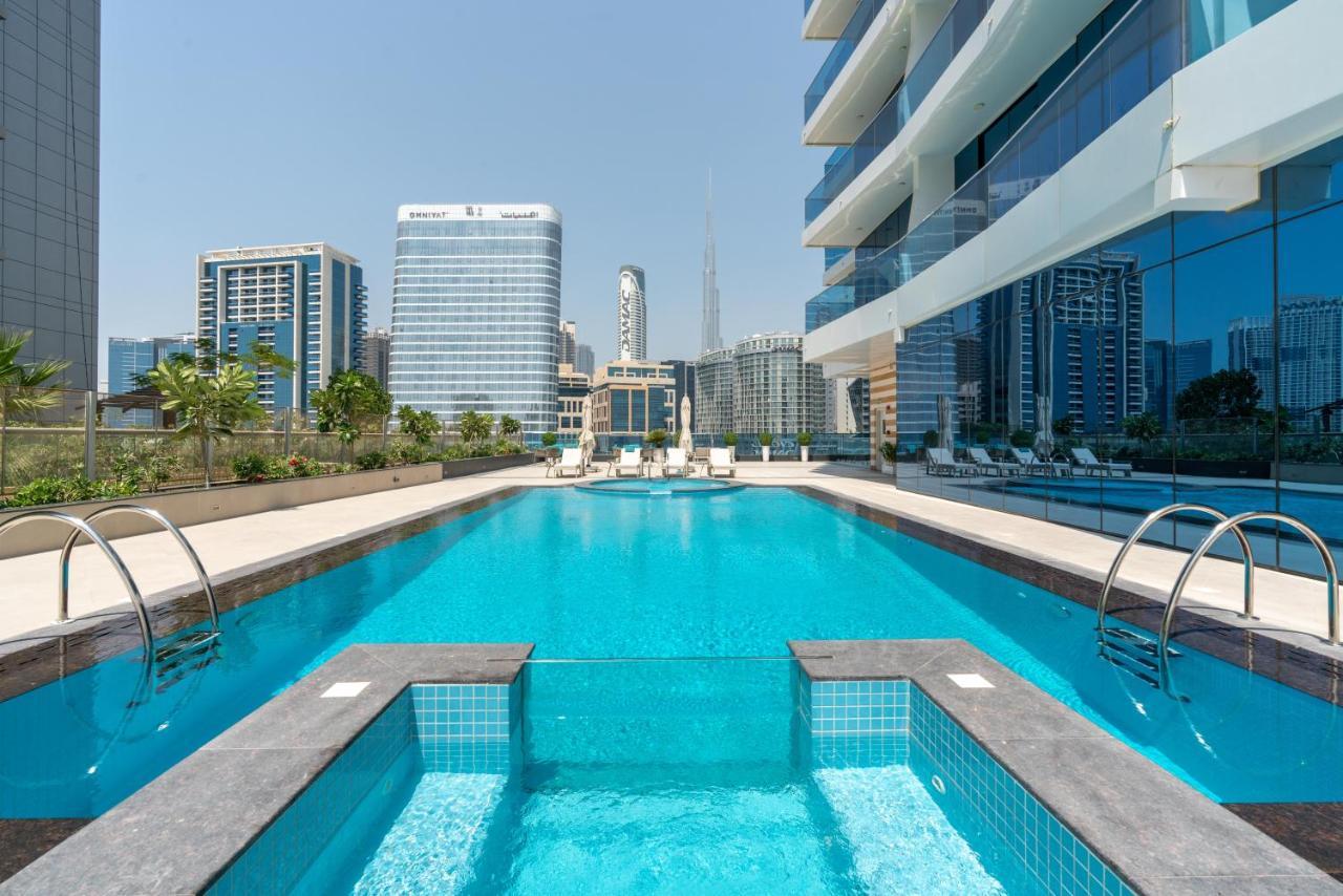 Exclusive Globalstay Apartments In Business Bay Free Parking & More! Дубай Экстерьер фото