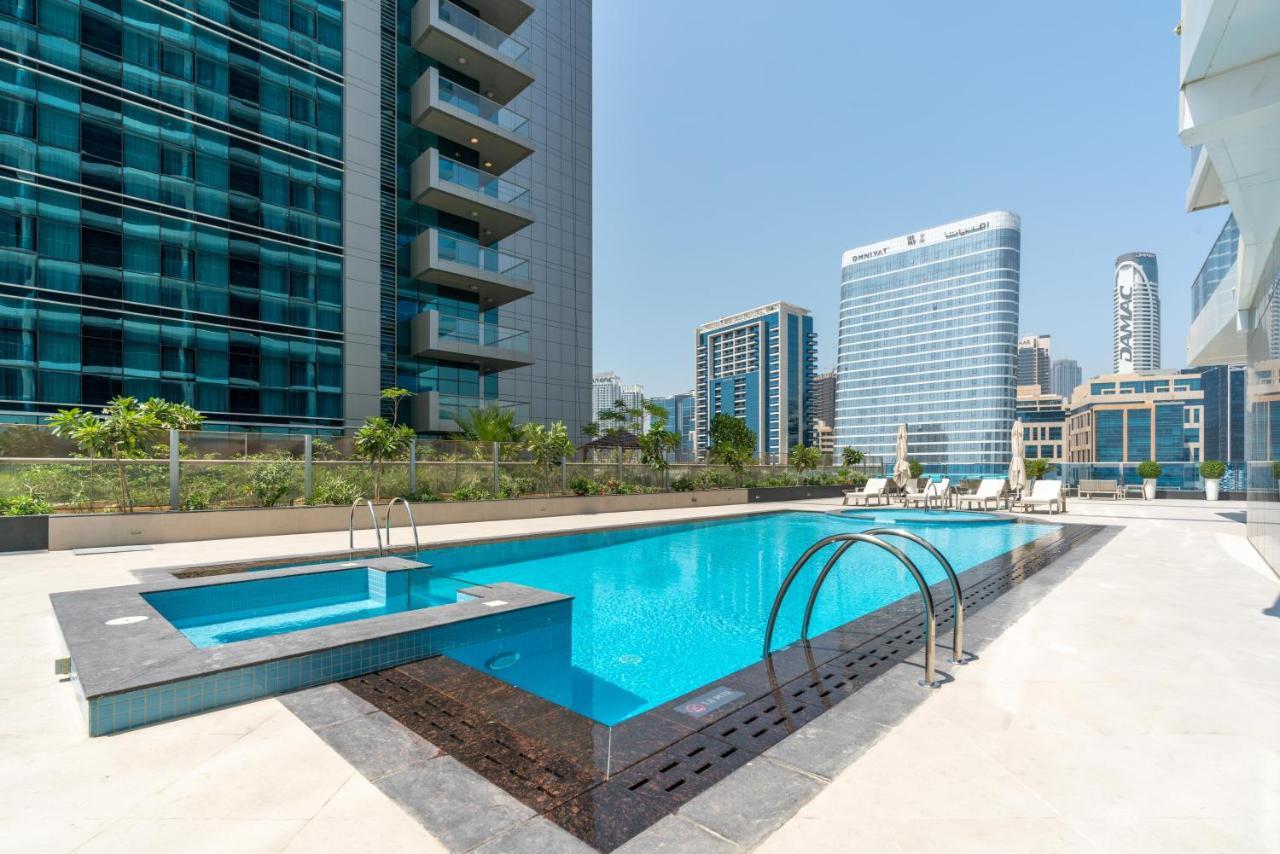 Exclusive Globalstay Apartments In Business Bay Free Parking & More! Дубай Экстерьер фото