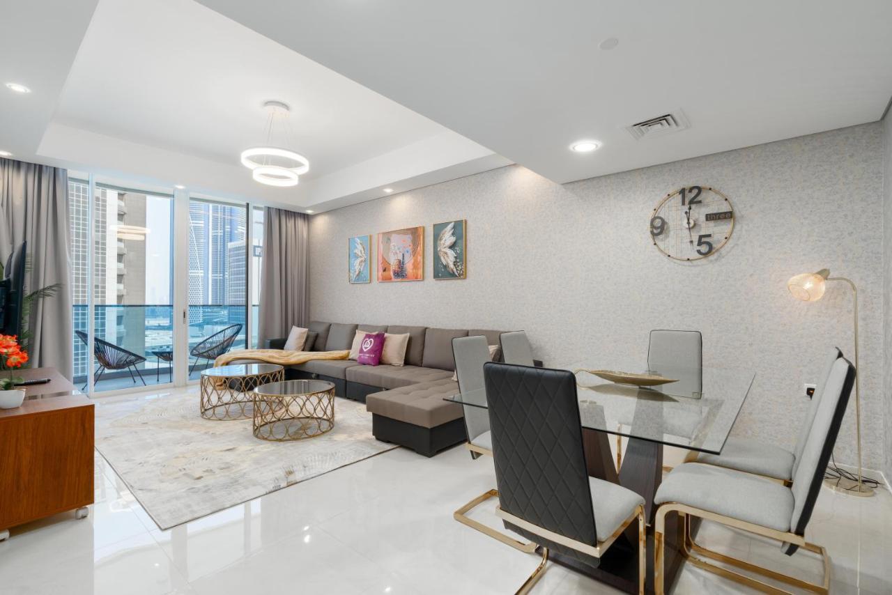 Exclusive Globalstay Apartments In Business Bay Free Parking & More! Дубай Экстерьер фото